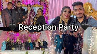 Reception Party Vlog ️ | Ladke Wale Log Ke Taraf Se Walima Ki Dawat | Sab Ne Pehene Black Colour 