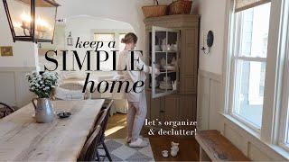 Keep a Simple Home: Organize & Declutter for 2025 with Me!