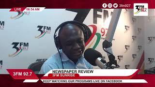 Newspaper review with Alfred Ocansey and Komla Adom on 3FM 92.7