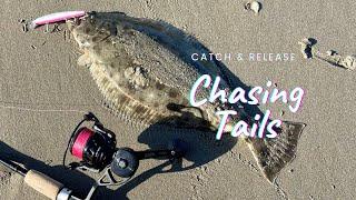 Geofish | Catch and Release | Surf Fishing for Halibut #surffishing #halibutfishing