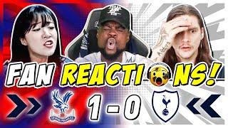 Spurs Fans DEVASTATED  Reaction to Crystal Palace 1-0 Tottenham | Premier League Fan Reactions