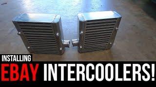 Installing Ebay Intercoolers in a 300zx!