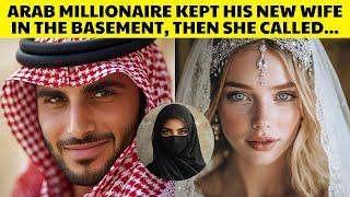 ARAB MILLIONAIRE KEPT HIS NEW WIFE IN THE BASEMENT, THEN SHE CALLED...