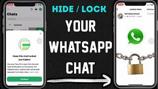 How To Hide Your Whatsapp Chat | Whatsapp Chat Lock Kaise Kare