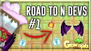 Dirt To Nightmare Devil Wings #1 | First World Lock | Growtopia