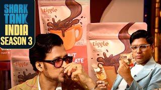 'Tiggle' के chocolate drinks का स्वाद चखकर Sharks मंत्रमुग्ध हो गए | Mouth-watering Pitches