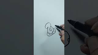 Easy drawing for kids #learning #art #drawing #learn #calligraphy #lettering #funny #logo #foryou