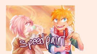 MitsuKou Speedpaint DTIYS challenge (kinigani // tbhk/jshk)