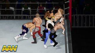 AAW on PS5 - WWE vs AEW Royal Rumble Match! (Action Arcade Wrestling)