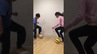 OH NANANA soccer TikTok challenge