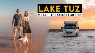 The Two Sides of Tuz Golu (Pink Salt Lake) | VANLIFE TURKEY