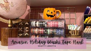 Amazon Favorites | Holiday Washi Tape Haul 