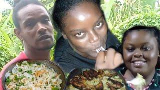 HOW TO FRY FISH & CABBAGE WITH WHITE RICE, EPIC !!!