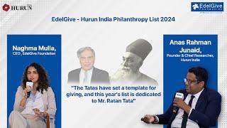 Fireside Chat on the EdelGive Hurun India Philanthropy List 2024