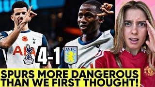 Sarr Is MINT! Solanke Brilliant! Tottenham 4-1 Aston Villa Reaction