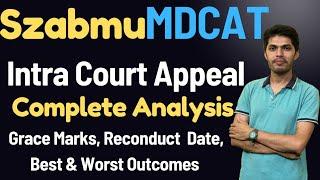 SZABMU MDCAT Intra Court Appeal Analysis: Grace Marks,Reconduct Date,Outcomes