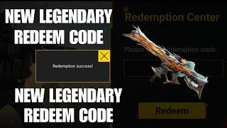 New Working Legendary Weapon Redeem Code Codm 2025 | Codm March Legendary Redeem codes 2025