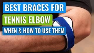 How to Use Tennis Elbow Braces and Straps