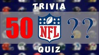 Trivia The NFL Quiz Challenge. Test your Football Knowledge! #quizzes #nfl #football