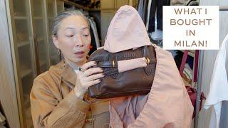 Luxury Fashion Haul From Milan - Miu Miu | Loewe | Prada