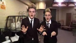 --EXCLUSIVE-- Jedward's Xmas medley - The X Factor