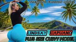 Lindsay Capuano  American plus Size Curvy Model -  Bio, Wiki, Lifestye.