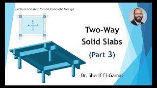 Design of Reinforced Concrete Two-Way Solid Slabs (Part 3) - Continuous Slabs - Worked Example