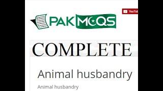 pakmcqs.com COMPLETE DVM MCQs