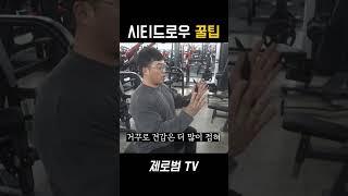 시티드 로우 꿀팁!