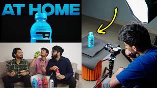 I MADE LOGAN PAUL & KSI PRIME DRINK COMMERCIAL AT HOME