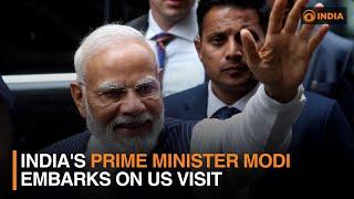 India's Prime Minister Modi embarks on US Visit | DD India