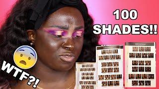 100 SHADES OF FOUNDATION?!  PUR 4in1 Love Your Selfie Foundation || Ohemaa Bonsu