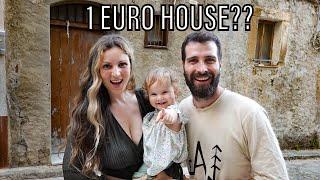 WE BOUGHT A 1 EURO HOUSE IN SICILY ITALY! Ep.1