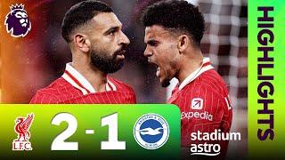 Liverpool 2 - 1 Brighton & Hove Albion | 2024/25 PL Highlights | Stadium Astro