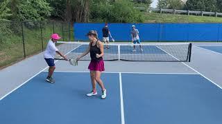 Pickleball Rec games at the Ferlazzo