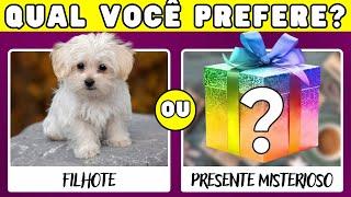  Qual Você Prefere?  Edição Presente MISTERIOSO | @rosana.freitas