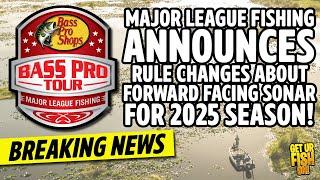 BREAKING NEWS: Major League Fishing LIMITS Forward Facing Sonar