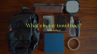 What's in my travel bag | Artist edition | Art by Taqwa