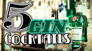 5 Gin Cocktails