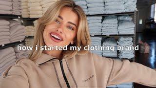 How I started my clothing brand Q&A, tips + warehouse tour