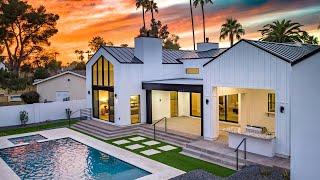 TOUR A $3.9M Scottsdale New Construction Luxury Home | Scottsdale Real Estate | STRIETZEL BROTHERS