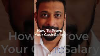 How To Prove Your Cash Salary And Immigrate To Canada | #Shorts