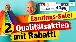 Earnings Sale! 2 Qualitätsaktien mit Rabatt!