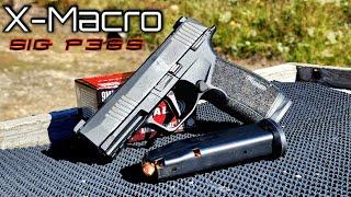 Sig Sauer P365 X Macro Review & Shoot - Manual Safety Non Comped