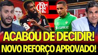 DIRETORIA CONFIRMOU AGORA! NOVA CONTRATAÇÃO APROVADA! GERSON! E+! NOTICIAS DO FLAMENGO! flazoeiro