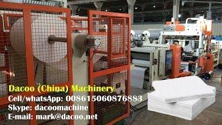 500mpm High Speed Serviette Paper Napkin Production Line with Automatic Packaging ( TZ-CJ-HL-2L )