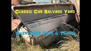 Classic Car Salvage Yard - 3000 cars!!!