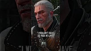 Geralt Would Rather be Something Else | The Witcher 3 #shorts