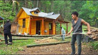 Pao decided to start building a traditional Vietnamese bamboo kitchen