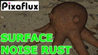 Create a Rust Procedural Surface Texture with PixaFlux